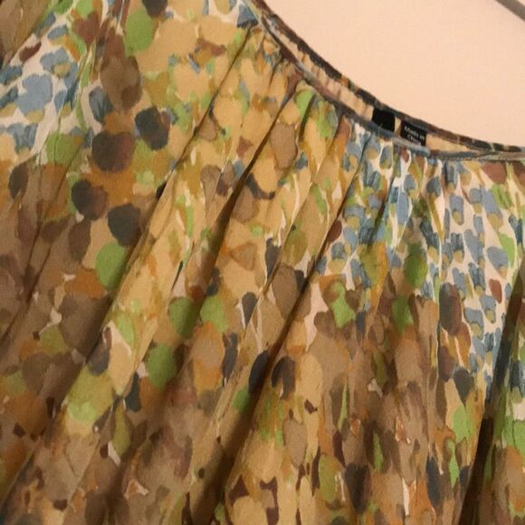 Bellatrix Silk Cold Shoulder Blouse - Size Medium - Picture 5 of 7